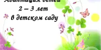 Адаптационная группа кратковременного пребывания