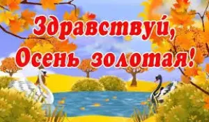 Здравствуй,осень золотая!