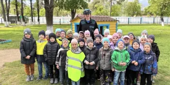 Встреча сотрудников МЧС с воспитанниками старшей группы